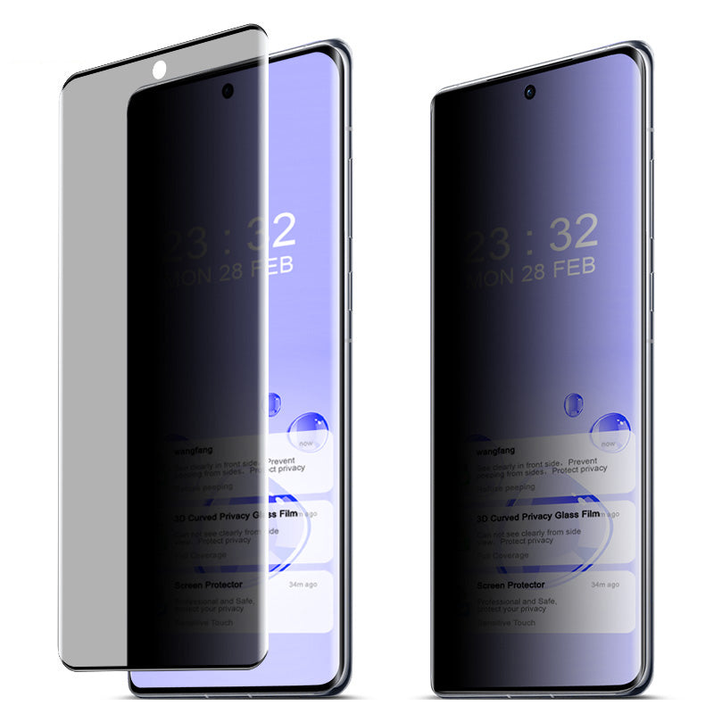 IMAK For Oppo Find X7 5G Tempered Glass Screen Protector Anti-Spy Curved Phone Screen Film IMAK For Oppo Find X7 5G Tempered Glass Screen Protector Anti-Spy Curved Phone Screen Film
